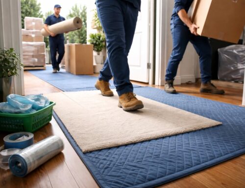 How to prevent movers from tracking in dirt