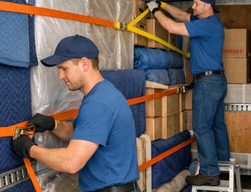 How movers secure loads inside trailers