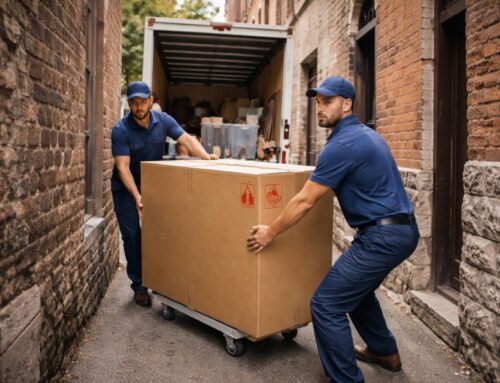 How to manage moves involving tight alley access