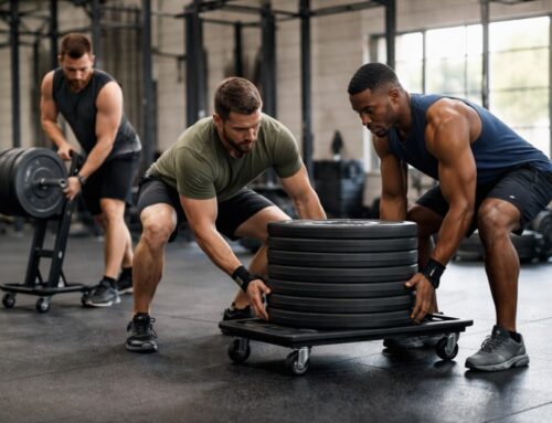 How to move weightlifting equipment safely