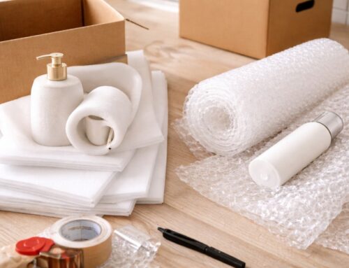 The difference between packing foam and bubble wrap