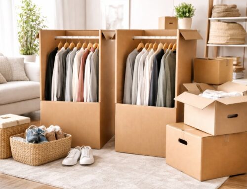 Why wardrobe boxes save time and space
