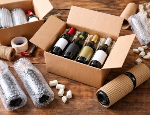 How to pack wine bottles safely