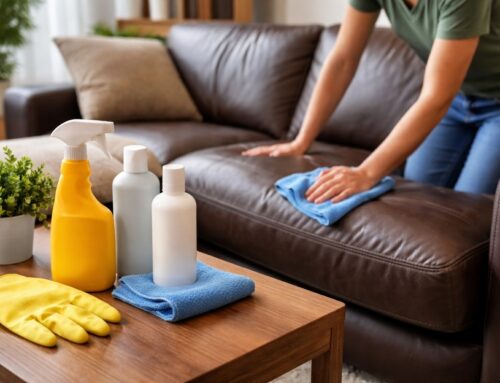 How to protect vinyl and leather furniture