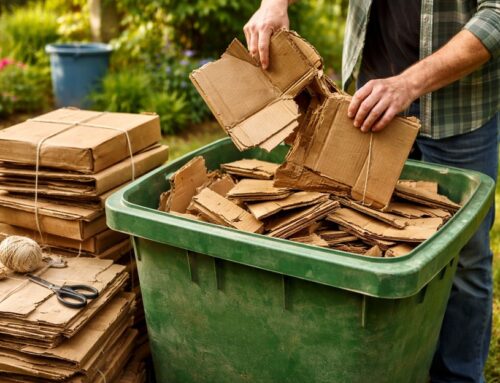 How to recycle damaged moving boxes
