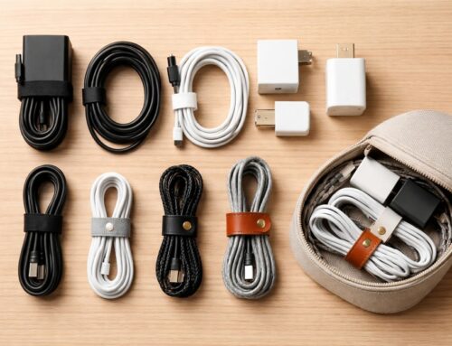 How to wrap cords and chargers professionally