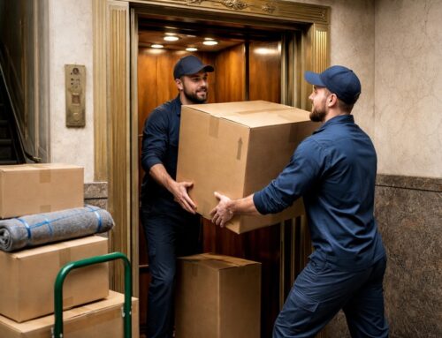 How movers handle elevators in older buildings