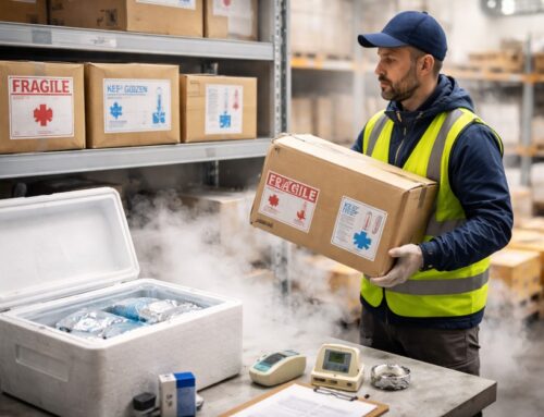 How to handle items that require climate protection